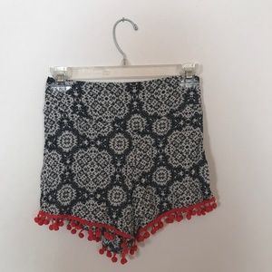 Flowy Pom Shorts